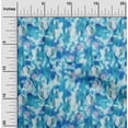 thumbnail image 1 of oneOone Viscose Chiffon Fabric Texture Watercolor Printed Craft Fabric BTY 42 Inch Wide, 1 of 4