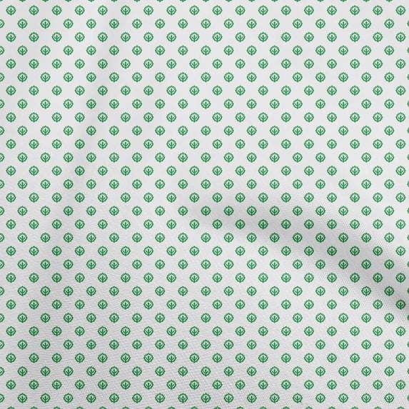 oneOone Viscose Chiffon Green Fabric Block Sewing Fabric By The Yard Printed Diy Clothing Sewing Supplies 42 Inch Wide-RF