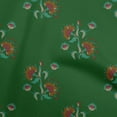thumbnail image 1 of oneOone Viscose Chiffon Green Fabric Leaves & Clover Sewing Fabric By The Yard Printed Diy Clothing Sewing Supplies 42 Inch Wide, 1 of 6