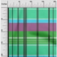 thumbnail image 1 of oneOone Viscose Chiffon Green Fabric Madras Check Sewing Fabric By The Yard Printed Diy Clothing Sewing Supplies 42 Inch Wide, 1 of 1