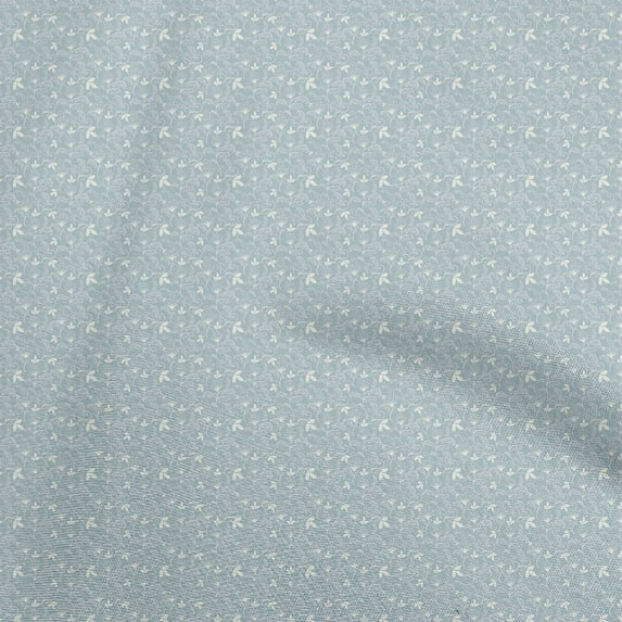 oneOone Viscose Chiffon Light Gray Fabric Toile Craft Projects Decor Fabric Printed By The Yard 42 Inch Wide