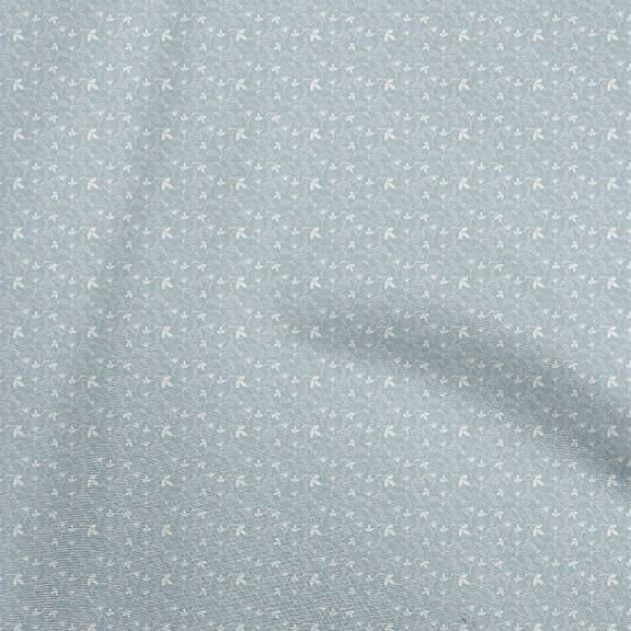 oneOone Viscose Chiffon Light Gray Fabric Toile Craft Projects Decor Fabric Printed By The Yard 42 Inch Wide