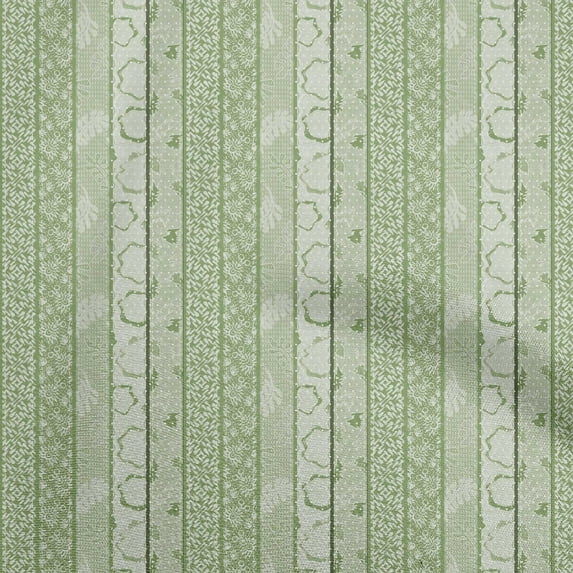oneOone Viscose Chiffon Light Green Fabric Asian Dabu Print Sewing Fabric By The Yard Printed Diy Clothing Sewing Supplies 42 Inch Wide