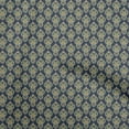 thumbnail image 1 of oneOone Viscose Chiffon Navy Blue Fabric Asian Floral Tiles Dress Material Fabric Print Fabric By The Yard 42 Inch Wide, 1 of 4