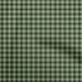 thumbnail image 1 of oneOone Viscose Chiffon Olive Green Fabric Houndstooth Quilting Supplies Print Sewing Fabric By The Yard 42 Inch Wide, 1 of 4