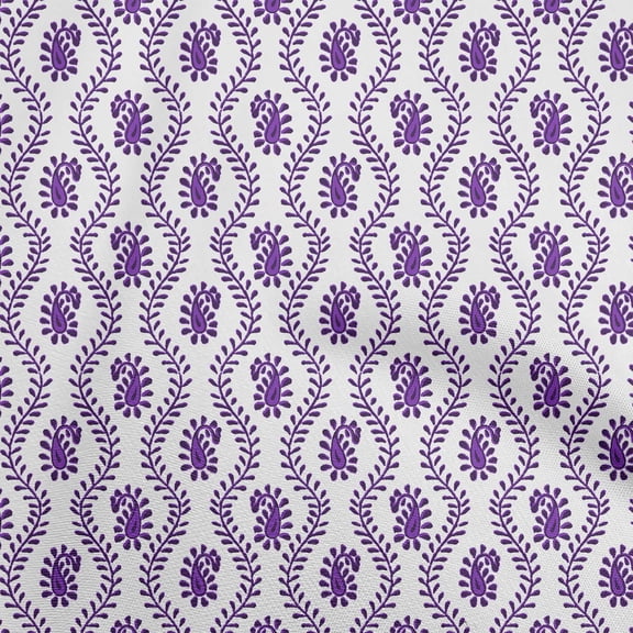 oneOone Viscose Chiffon Plum Fabric Block Sewing Craft Projects Fabric Prints By Yard 42 Inch Wide-VM