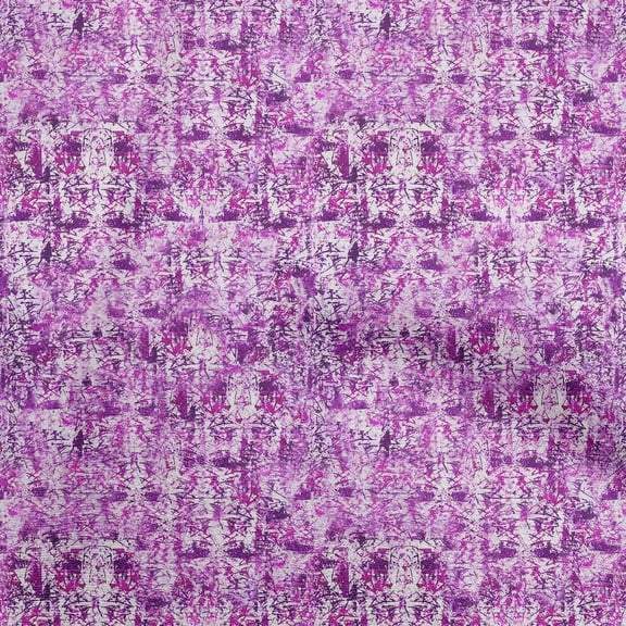 oneOone Viscose Chiffon Purple Fabric Batik Sewing Fabric By The Yard Printed Diy Clothing Sewing Supplies 42 Inch Wide-XF