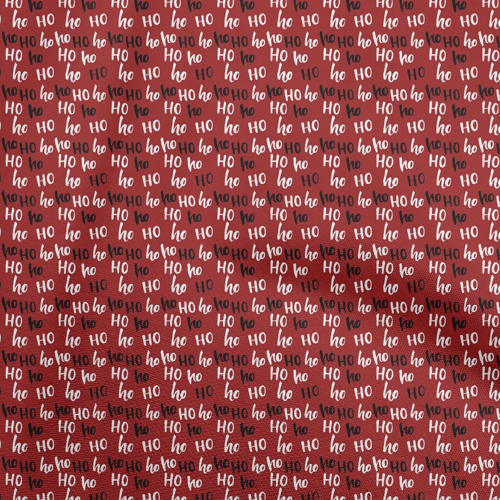 oneOone Viscose Chiffon Red Fabric Christmas Sewing Material Print Fabric By The Yard 42 Inch Wide