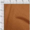 thumbnail image 1 of oneOone Viscose Chiffon Red Fabric Stripes Sewing Material Print Fabric By The Yard 42 Inch Wide-1N4, 1 of 4