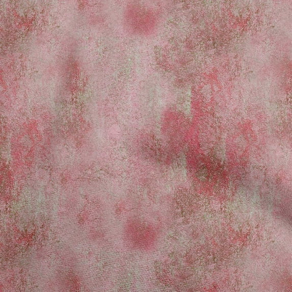 oneOone Viscose Chiffon Red Fabric Tie Dye Sewing Fabric By The Yard Printed Diy Clothing Sewing Supplies 42 Inch Wide