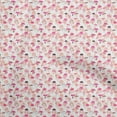 thumbnail image 1 of oneOone Viscose Chiffon White Fabric Autumn Mushroom Sewing Fabric By The Yard Printed Diy Clothing Sewing Supplies 42 Inch Wide, 1 of 4