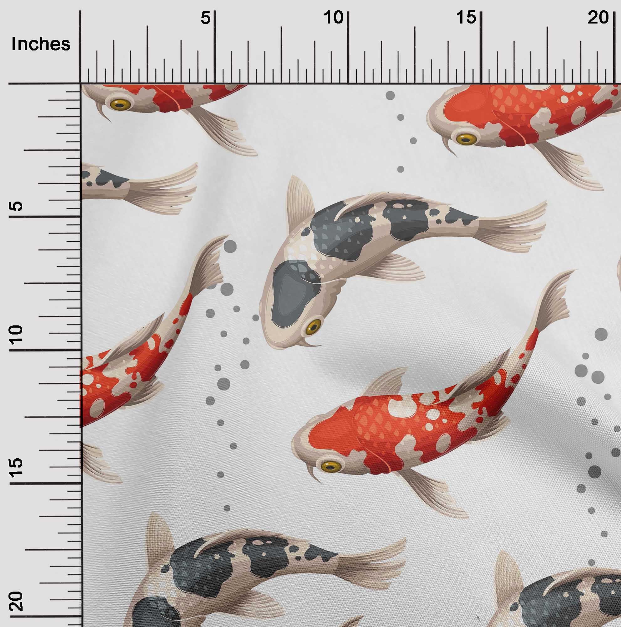 OneOone Viskose Chiffon Stoff Mit Blatt- Und Rosenblumen-Druck – 42 Zoll Breit, Für Nähprojekte