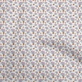 thumbnail image 1 of oneOone Viscose Chiffon White Fabric Circus Diy Clothing Quilting Fabric Print Fabric By Yard 42 Inch Wide-aD, 1 of 5