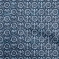 thumbnail image 1 of oneOone Viscose Jersey Blue Fabric Aian Batik Sewing Fabric By The Yard Printed Diy Clothing Sewing Supplies 60 Inch Wide, 1 of 4