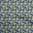 thumbnail image 1 of oneOone Viscose Jersey Blue Fabric Ocean Underwater Life Craft Projects Decor Fabric Printed By The Yard 60 Inch Wide, 1 of 4