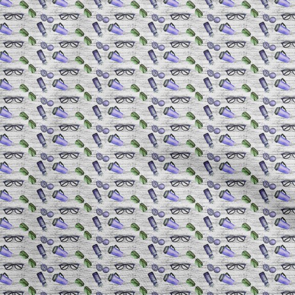 oneOone Viscose Jersey Blue Fabric Travel Sewing Fabric By The Yard Printed Diy Clothing Sewing Supplies 60 Inch Wide