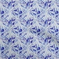 thumbnail image 1 of oneOone Viscose Jersey Dark Blue Fabric Abstract Floral Craft Projects Decor Fabric Printed By The Yard 60 Inch Wide, 1 of 5