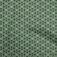 thumbnail image 1 of oneOone Viscose Jersey Dark Green Fabric Asian Ornamental Craft Projects Decor Fabric Printed By The Yard 60 Inch Wide, 1 of 4