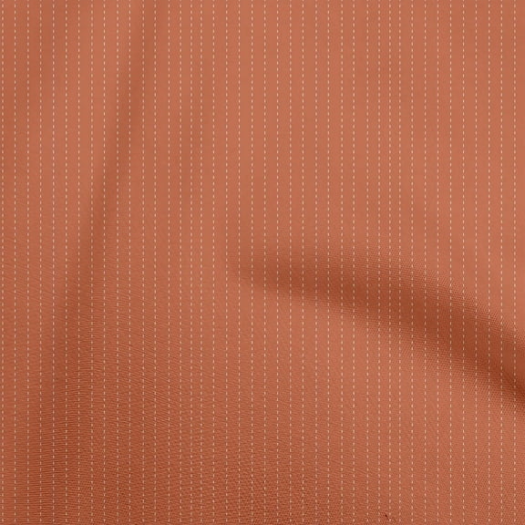 oneOone Viscose Jersey Dark Peach Fabric Stripes Dress Material Fabric Print Fabric By The Yard 60 Inch Wide