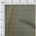 thumbnail image 1 of oneOone Viscose Jersey Dark Yellow Fabric Argyle Check Dress Material Fabric Print Fabric By The Yard 60 Inch Wide, 1 of 5