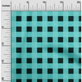 thumbnail image 1 of oneOone Viscose Jersey Fabric Gingham Check Decor Fabric Printed BTY 60 Inch Wide, 1 of 5