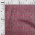thumbnail image 1 of oneOone Viscose Jersey Fabric Leaves & Floral Block Decor Fabric Printed BTY 60 Inch Wide, 1 of 5