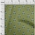 thumbnail image 1 of oneOone Viscose Jersey Fabric Leaves & Floral Block Fabric Prints By Yard 60 Inch Wide, 1 of 5