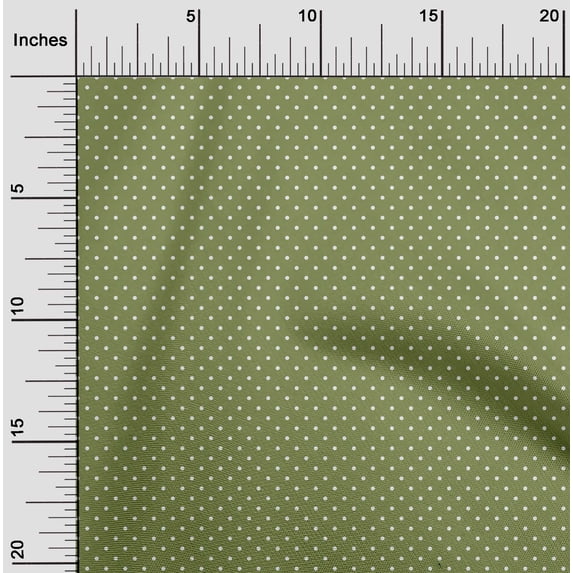 oneOone Viscose Jersey Fabric Polka Dots Print Fabric By The Yard 60 Inch Wide