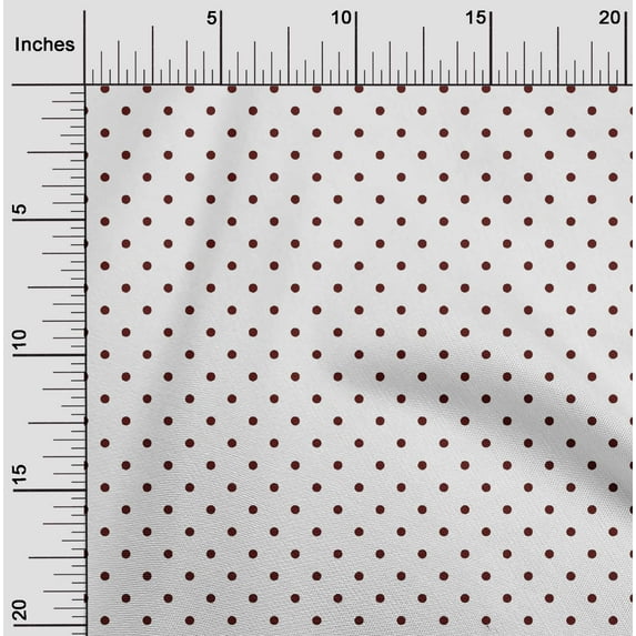 oneOone Viscose Jersey Fabric Polka Dots Print Sewing Fabric BTY 60 Inch Wide