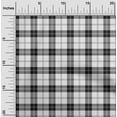 thumbnail image 1 of oneOone Viscose Jersey Fabric Tartan Check Print Sewing Fabric BTY 60 Inch Wide, 1 of 1