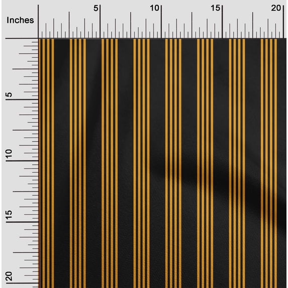 oneOone Viscose Jersey Fabric Vertical Stripe Printed Craft Fabric BTY 60 Inch Wide