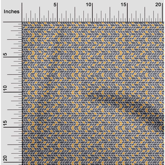 oneOone Viscose Jersey Gray Fabric Herringbone Geometric Fabric For Sewing Printed Craft Fabric By The Yard 60 Inch Wide
