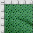 thumbnail image 1 of oneOone Viscose Jersey Green Fabric Merry Christmas Diy Clothing Quilting Fabric Print Fabric By Yard 60 Inch Wide-AKY, 1 of 4