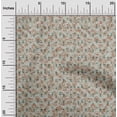 thumbnail image 1 of oneOone Viscose Jersey Laurel Green Fabric Floral & Texture Sewing Fabric By The Yard Printed Diy Clothing Sewing Supplies 60 Inch Wide, 1 of 5