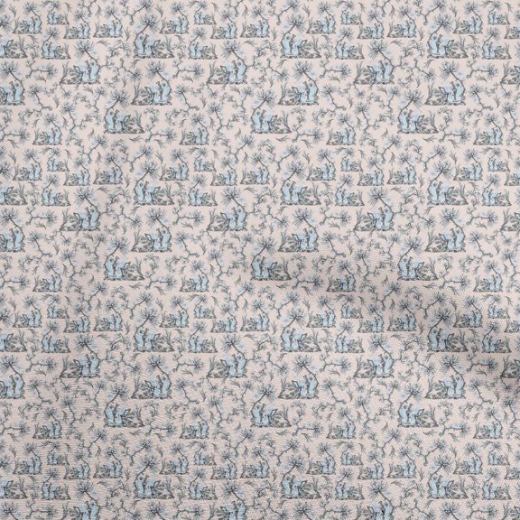 oneOone Viscose Jersey Light Pink2 Fabric Toile Sewing Material Print Fabric By The Yard 60 Inch Wide
