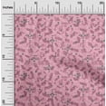 thumbnail image 1 of oneOone Viscose Jersey Medium Pink Fabric Geometric Texture Sewing Fabric By The Yard Printed Diy Clothing Sewing Supplies 60 Inch Wide, 1 of 5