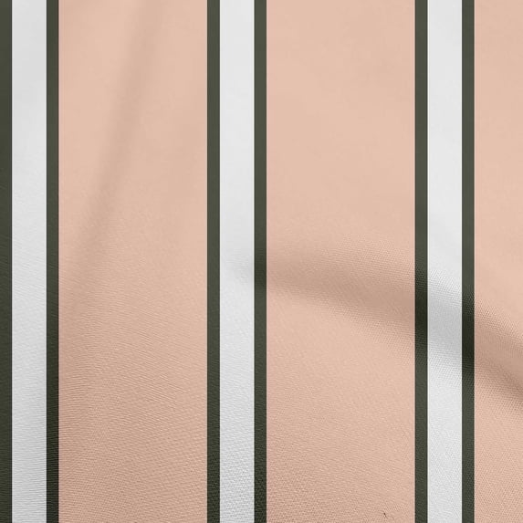 oneOone Viscose Jersey Medium Pink Fabric Stripes Craft Projects Decor Fabric Printed By The Yard 60 Inch Wide