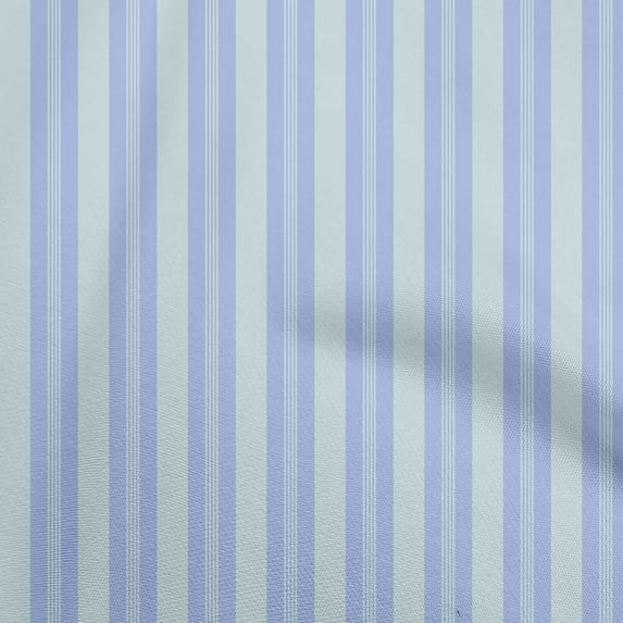 oneOone Viscose Jersey Medium Purple Fabric Stripes Sewing Material Print Fabric By The Yard 60 Inch Wide