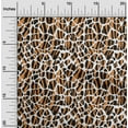 thumbnail image 1 of oneOone Viscose Jersey Mustard Yellow Fabric Giraffe Animal Skin Sewing Craft Projects Fabric Prints By Yard 60 Inch Wide, 1 of 5