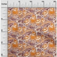 thumbnail image 1 of oneOone Viscose Jersey Mustard Yellow Fabric Halloween Sewing Fabric By The Yard Printed Diy Clothing Sewing Supplies 60 Inch Wide, 1 of 1