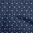 thumbnail image 1 of oneOone Viscose Jersey Navy Blue Fabric Animal Diy Clothing Quilting Fabric Print Fabric By Yard 60 Inch Wide, 1 of 5