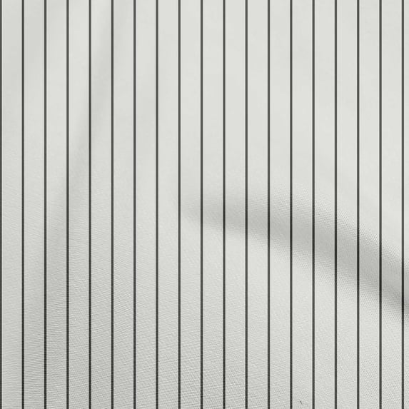 oneOone Viscose Jersey Off White Fabric Stripes Craft Projects Decor Fabric Printed By The Yard 60 Inch Wide