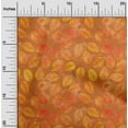 thumbnail image 1 of oneOone Viscose Jersey Orange Fabric Batik Sewing Material Print Fabric By The Yard 60 Inch Wide - OQ, 1 of 5
