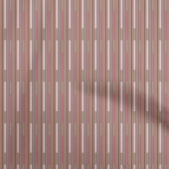 oneOone Viscose Jersey Pale Pink Fabric Stripes Craft Projects Decor Fabric Printed By The Yard 60 Inch Wide-C4