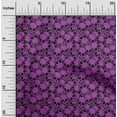 thumbnail image 1 of oneOone Viscose Jersey Purple Fabric Skull Craft Projects Decor Fabric Printed By The Yard 60 Inch Wide, 1 of 1