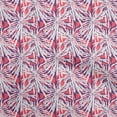 thumbnail image 1 of oneOone Viscose Jersey Red Fabric Abstract Floral Fabric For Sewing Printed Craft Fabric By The Yard 60 Inch Wide, 1 of 5