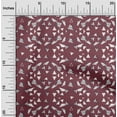 thumbnail image 1 of oneOone Viscose Jersey Red Fabric Triangle Geometric Sewing Craft Projects Fabric Prints By Yard 60 Inch Wide, 1 of 5