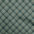thumbnail image 1 of oneOone Viscose Jersey Teal Green Fabric Plaid Quilting Supplies Print Sewing Fabric By The Yard 60 Inch Wide, 1 of 4