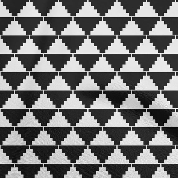 oneOone Viscose Jersey White Fabric Geometric Fabric For Sewing Printed Craft Fabric By The Yard 60 Inch Wide