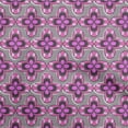 thumbnail image 1 of oneOoneCottonJerseyPurpleFabricAfricanSewingMaterialPrintFabricByTheYard58InchWide, 1 of 4